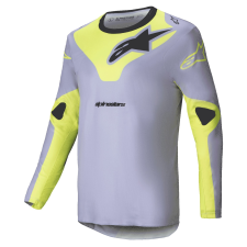 Alpinestars Racer Veil motokrossz mez szürke-fluo sárga motocross mez