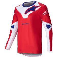 Alpinestars RACER VEIL, piros/fehér, 2025, L motoros kabát