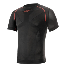 Alpinestars Ride Tech Summer rövid ujjú termo póló fekete-piros