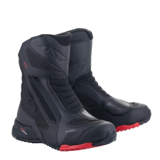 Alpinestars RT-7 DRYSTAR motorkerékpár csizma fekete-piros motoros csizma