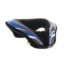 Alpinestars Sequence Youth gyerek nyakprotektor fekete-fehér-kék protektor