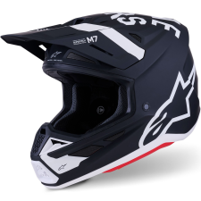 Alpinestars SM7 Dasher motokrossz bukósisak matt fekete-fehér bukósisak