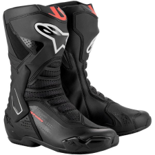 Alpinestars SMX-6 3, fekete/piros fluo, 2025, 38-as méret motoros csizma