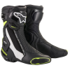 Alpinestars SMX PLUS 2 Csizma, fekete/ fehér/ fluo sárga, 2025, mérete 39