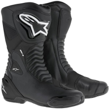 Alpinestars SMX-S, fekete, 2025, 46-os méret motoros csizma