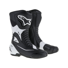 Alpinestars SMX-S motoros csizma fekete-fehér motoros csizma