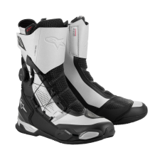Alpinestars SP-X BOA motoros csizma fekete-ezüst motoros csizma