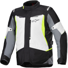 Alpinestars ST-1 Waterproof motorkerékpár kabát szürke-fekete-fluo sárga motoros kabát