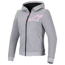 Alpinestars Stella Chrome V2 Sport női motoros kabát szürke-rózsaszín motoros kabát