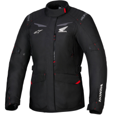 Alpinestars Stella ST-1 Waterproof Honda kollekció női motoros kabát fekete-piros motoros kabát