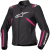 Alpinestars Stella T-SPS 2 Waterproof női motoros kabát fekete-fehér-rózsaszín