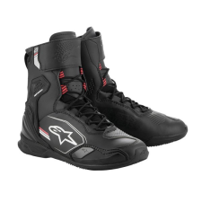 Alpinestars SUPERFASTER, fekete/szürke/piros, 2025, mérete 42 motoros csizma