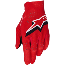 Alpinestars Supertech MX motokrossz kesztyű piros-fekete-fehér motoros kesztyű