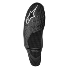 Alpinestars Supertech R motoros cipőtalp fekete-fehér motoros csizma