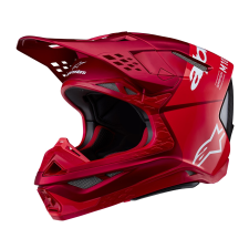 Alpinestars Supertech S-M10 Flood motokrossz bukósisak fluo piros-matt piros bukósisak