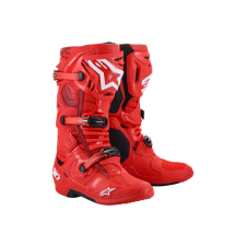 Alpinestars Tech 10 piros csizma 48 motoros csizma