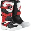Alpinestars TECH 3S YOUTH, fehér/fekete/piros, 2025, mérete 39
