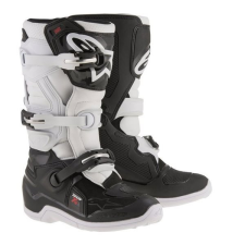 Alpinestars TECH 7 S Gyerekcsizma, fekete/ fehér, 2025, mérete 38 motoros csizma