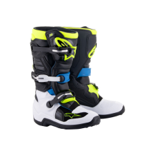  Alpinestars Tech 7s csizma fekete / kék / neon sárga 42 motoros csizma