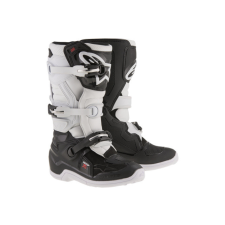  Alpinestars Tech 7S Fekete/Fehér Csizma 38 motoros csizma
