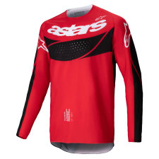 Alpinestars Techstar Dreem motokrossz mez piros-fekete motocross mez