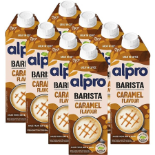 Alpro Barista zab-szójaital karamell ízzel 8 x 750 ml reform élelmiszer