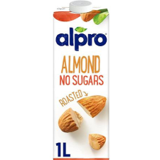Alpro Növényi ital, cukormentes, dobozos, 1l, ALPRO, pörkölt mandula reform élelmiszer