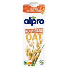Alpro Növényi ital, dobozos, 1 L, ALPRO, cukormentes zab reform élelmiszer