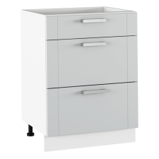  Alsó szekrény, világosszürke/fehér, JULIA TYP 57 bútor