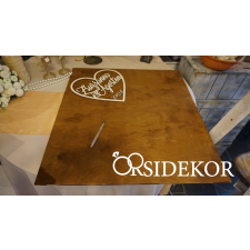  Alternatív vendégkönyv szíves dekorációs kellék