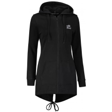 Altisport Hosszabbított női pulóver ALTISPORT BYB/ALW056BY148 FEKETE ÉS FEHÉR méret: M