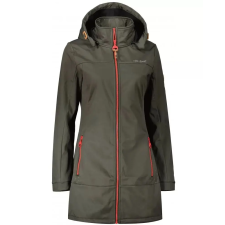 Altisport Női softshell kabát ALTISPORT CIARA KHAKI/PIROS méret: XS női dzseki, kabát