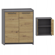  ALTIVO COM 70 2D Kézműves Antracit Komód bútor