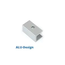 ALU-Design függönykarnis, végzáró (2 db) villanyszerelés