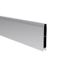  Alu Kerítésléc zárt 120x20 Natúr 600 cm