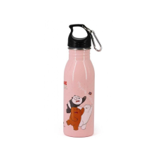 ALU palack karabinerrel WE BARE BEARS, 500ml, 32696 kulacs, kulacstartó