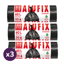 ALUFIX Szemeteszsák, 60 liter (3x20 db) tisztító- és takarítószer, higiénia