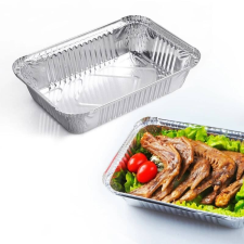 Alumínium grill tepsi 2 db (31x21x5.5cm) edény