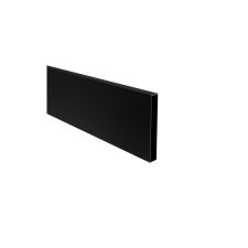  Alumínium kerítéselem fekete 600x100x20mm kerti bútor