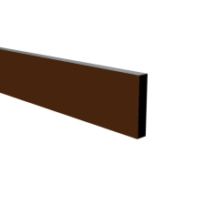  Alumínium kerítéselem sötétbarna 5300x100x20mm kerti bútor