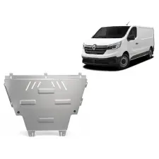  Aluminium motor, kapcsolószekrény védőlemez Renault Trafic - (2022-2026) karosszéria elem