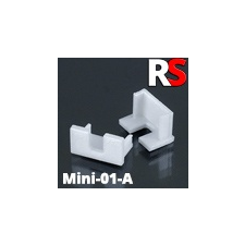  Alumínium RS profil eloxált (MINI-01-A) végzáró furattal világítási kellék