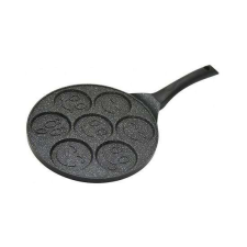 Alumínium serpenyő, kerek, palacsintához és tojáshoz, 27 cm, Magic Home edény