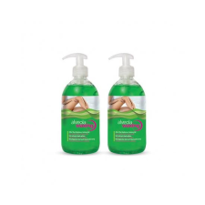 Alveola Waxing Nyugtató zselé világoszöld gyantázás után 2x300ml szőrtelenítés