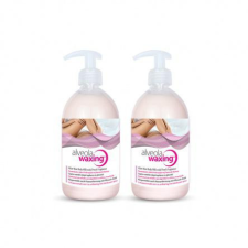  Alveola Waxing Őszibarackos ápoló gyantázás után 2x300ml (9712) szőrtelenítés