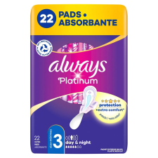 Always Platinum Day &amp; Night egészségügyi Betét 22db intim higiénia