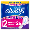 Always Platinum Super (2-Es Méret) Szárnyas Egészségügyi Betét, 26 db