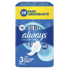 Always Ultra Day & Night egészségügyi betét szárnyas intimbetét 28 db nőknek intim higiénia