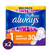 Always Ultra Platinum Normal egészségügyi betét (2x30 db) intim higiénia