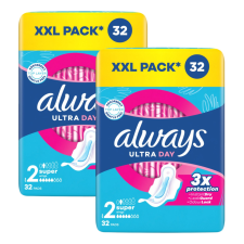 Always Ultra Super egészségügyi Betét 2x32db intim higiénia